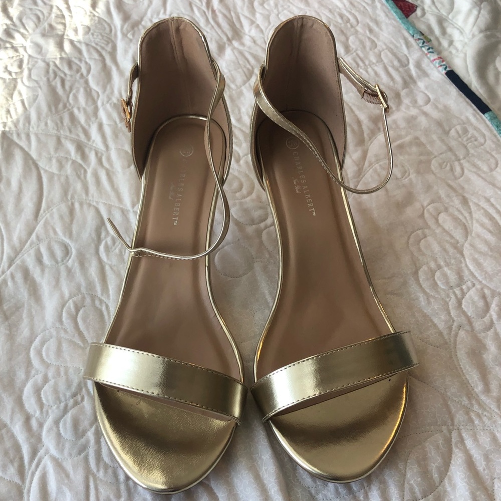 Charles Albert Gold Heels